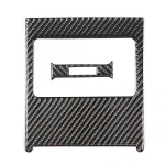 Car Carbon Fiber Rear Air Vent Outlet Panel Cover Trim Fit for Mercedes-Benz C-Class W204 2005-2012 car styling