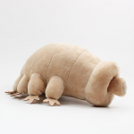 Naujas Tardigradas, stipriausias padaras žemėje, lėlė vandens lokys, vabzdžių imitacinis pliu&scaron;inis žaislas 25cm &scaron;viesiai ruda spalva