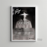 Pop repo muzikos albumo vir&scaron;elio atlikėjas 21 Savage Plakatas Estetika Reperis Hiphopo rokas be įspėjimo Drobės menas Namų kambario sienų dekoras 30x40cm No Frame