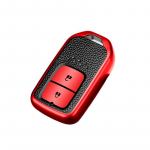Odinis TPU automobilio 234 mygtukų rakto dangtelio korpusas, skirtas Honda Accord Civic City Crider CRV CR-V Jade XR-V HRV Odyssey Vezel priedai 2 Buttons raudona