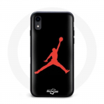 Dėklas - Nike - Iphone XR - Mink&scaron;tas - Raudonas - NBA raudona