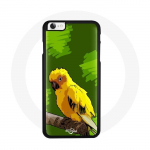 Coque pour Iphone 5/5S - SE Perruche Jaune