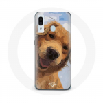 Coque pour samsung galaxy A40 Golden retriever Race de chiens