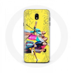 Coque pour Samsung Galaxy S5 Poursuis Tes R&ecirc;ves Affiche musique