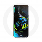 Coque pour Oppo A54 5G Valentino Rossi Pilote de course Moto GP
