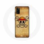 Coque pour Oppo A16 One Piece Manga Tete de Mort