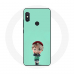 Coque pour Xiaomi Redmi Note 5 Pro BTS TinyTAN Animation Jimin