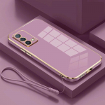&bdquo;Realme GT Master Case&ldquo; prabangus kvadratinis padengimas &bdquo;Realme GT Master Edition&ldquo; telefono dėklui, atsparus smūgiams silikoninis RMX3363 RMX3360 dangtelis Realme GT Master&Case & Strap