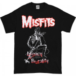 Misfits Legacy Of Brutality 1999 juodi unisex mar&scaron;kinėliai