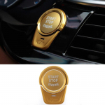 3 vnt. automatinio variklio užvedimo ir i&scaron;jungimo mygtuko dangtelio žiedo dekoravimas automobilio interjero aksesuarams BMW 5 serijos G30 X3 G01 G11 G32 X4 G02 auksas