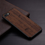 Dėklas iPhone SE 3 2 SE3 SE2 2022 2020 Funda bambuko medžio ra&scaron;tas Odinis telefono dangtelis Prabangus coque for iphone se 2022 dėklas capa