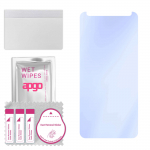 apgo Ultra-Clear 9H Hybrid protective glass compatible with Huawei Y7 Pro (2018), flexible nano glass, great replacement for tempered glass, scratch-r