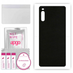 apgo Protective Skin Sticker for the back compatible with Sony Xperia L4, Wrap Film, Foil, Vinyl - Pattern Matrix