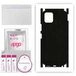 apgo Protective Skin Sticker for the back+sides compatible with Vivo Y52s, Full Wrap Film, Foil, Vinyl - Pattern Matrix