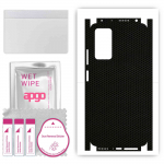 apgo Protective Skin Sticker for the back+sides compatible with Xiaomi Redmi Note 11 Pro, Full Wrap Film, Foil, Vinyl - Pattern Matrix