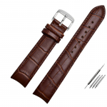 Natūralios odos apyrankė i&scaron;lenkto galo laikrodžio dirželis 20 mm, skirtas citizen BL9002-37 05A BT0001-12E 01A laikrodžio apyrankė 21 mm laikrodžio apyrankė 22 mm 20mm