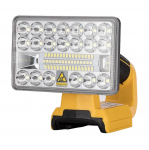 DCB200 lempos darbinis ap&scaron;vietimas įrankio &scaron;viesos prožektorius lauko &scaron;viesos LED lemputė, skirta Dewalt 18W 5 colių 14,4V-20V ličio jonų baterija DCB182