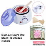 200CC Wax Heater &scaron;ildomas plaukų &scaron;alinimo aparatas rankoms pėdoms kūno SPA epiliatorius parafino va&scaron;ko indelis + va&scaron;ko pupelės + medienos lazdelės