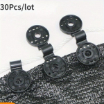 30 vnt./stal. Atspalvio audinys Sunkaus užrakto rankena Heavy Duty Lock Sodininkystės skėčio nuo saulės plastikinis spaustukas