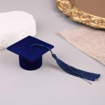 Kūrybingos daktaro kepurės formos žiedų dėžutė, auskarų papuo&scaron;alų laikymo dėžutės, vestuvių, sužadėtuvių, Valentino dienos dovanų pakavimo dėžutės