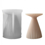 Epoksidinė žvakidė silikoninė forma Žvakių pagrindo forma Geometrinės žvakidės Formos Y Papuo&scaron;alai Namų puo&scaron;menoms Forma 1044