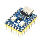 Waveshare RP2040-Zero Pico tipo MCU plok&scaron;tė, pagrįsta Raspberry Pi MCU RP2040, su Pinheader mini versija