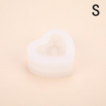 3D Meilės &Scaron;irdies Silikoninė Forma Forma Pasidaryk pats Desertas Mousse Torto Dekoravimas S
