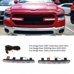 Priekinio buferio grotelės 6 LED žibintų rinkinys Tinka Dodge Ram 1500 2019-2021
