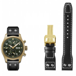 Klasikinis 21mm 22mm IWC natūralios odos laikrodžio dirželis Big Pilot Flamethrower Mažasis princas Mark18 serijos dirželis Willow vinis apyrankė vyri&scaron;kas 21mm