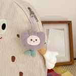 Mielas Animacinis Pliu&scaron;inis Tulpės Raktų Pakabukas Mink&scaron;tas Kim&scaron;tas Gėlės Lėlės Rankinės Pakabukas Dekoracija Automobilio Raktų Pakabukas Aksesuarai Mergaitės Dovanos rožinė