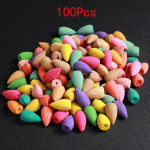 100 vnt mi&scaron;rių smilkalų kūgių, naudojamų &bdquo;Oud Backflow&ldquo; smilkalų degiklio kūgio kvapo smilkalų mi&scaron;inio aromaterapijai 100Pcs