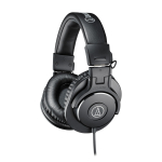 &bdquo;Audio Technica&ldquo; profesionalios monitoriaus ausinės, laidinės, juodos spalvos ATH-M30x [Monitorius / mai&scaron;ymas / sandarus / sulankstomas / kabelis 3,0 m /] juoda