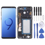 Suderinamas Samsung S8/S9 ekrano mazgas, skirtas SM-G965/G955: Integruotas vidinis ir i&scaron;orinis LCD ekranas Silver TFT 5.65" (No Fingerprint)