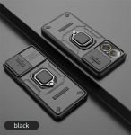 &Scaron;arvuotas dėklas Realme C67 4G C65 Apsauginis dangtelis Žiedas Magnetinis laikiklis Coque Fundas Capa For Realme C67 4G juoda