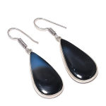 Banded Agate Handmade 925 Sterling Silver Jewelry Earring 1.85 e8o52