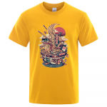 Japonija Harajuku Su&scaron;i &Scaron;oninis spaudas Vyri&scaron;ki mar&scaron;kinėliai Patogūs drabužiai Didelio dydžio Vintažiniai mar&scaron;kinėliai Vyri&scaron;ki Kasdieniniai Vasariniai mar&scaron;kinėliai S