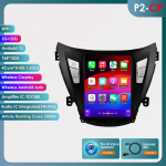 Ossuret Android automobilio radijas GPS Hyundai Elantra Avante I35 2011-2013 m. Multimedia 9,7 colio vertikalus ekranas Carplay Android Auto grotuvas Multimedia vaizdo įra&scaron;as P2CP 4Core 2G 32G AI