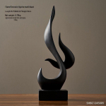 Modernūs Abstraktūs Meno Ornamentai: Lengvos prabangos dekoracijos svetainei, prie&scaron;kambariui ar vyno spintai See Option Image