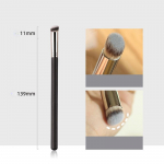 Makeup Brushes Foundation Concealer kampinis besiūlis dangtelis Sintetinis tamsus apskritimas skystas kremas Kosmetika Contour Brush Grožio priemonė 170Foundation Brush