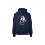 Polo Ralph Lauren Letter Bear Siuvinėtas gobtuvas Vyri&scaron;ki gobtuvai Tamsiai mėlynas 710853309-030 XS