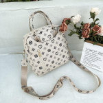 Korėjos versijos Advanced Sense Bucket Bag Klasikinė rankinė Moteri&scaron;ka didelės talpos vienguba per petį kryžminė rankinė balta