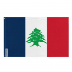 Drapeau - Liban - 192 x 288 cm - Poliesteris - Įspūdis tiesiojoje / atvirk&scaron;čiai - &OElig;illets en fer
