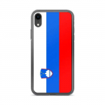 Dėklas iPhone - PIXELFORMA - iPhone XR - Slovėnijos vėliava - Mink&scaron;tas silikonas - Lengvas dizainas