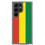 Telefono dėklas - Samsung - Galaxy S23 - Bolivijos vėliava - Lankstus - Daugiaspalvis