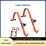 Daugiafunkcinis tiesių kopėčių kablys, buitinių kopėčių stabilizatorius, ne&scaron;iojamos tiesios kopėčios, stogo kablio stabilizavimo įtaisas