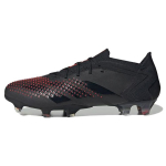 Prada x adidas Predator Accuracy Lux.1 L FG Juodi Saulės Raudonumo Vyri&scaron;ki Sportbačiai Sidabriniai-Metaliniai ID9303 46