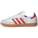 adidas Samba OG Balti Saulės Raudonumo Guminiai Moteri&scaron;ki Kedai Debesėlių Baltumo Off-White IF6513 36⅔