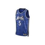 Nike NBA Orlando Magic Paolo Banchero 2023/24 Hardwood Classic Edition Swingman mar&scaron;kinėliai Game Royal/Pilka/Balta Unisex Streetwear DX8612-480 L