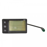 NAUJAS LCD Ekranas Spidometras Odo Elektriniam Dviračiui E-Bike 24V 36V 48V S866