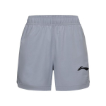 Li Ning Badmintono Serija Kvėpuojantys Lengvi Laisvalaikio &Scaron;ortai Moterims &scaron;ortai Pilki AAPU170-2 S